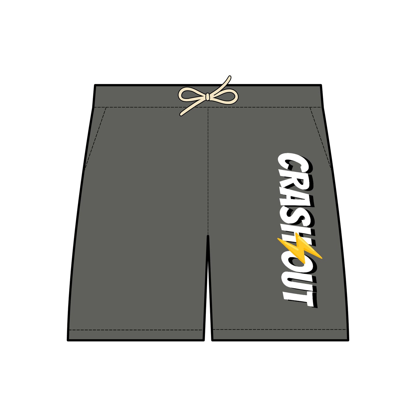 CRASH OUT Sweat Shorts